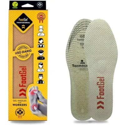 FOOTGEL PROFESIONAL Gelové vložky, hnědá, velikost 43-47