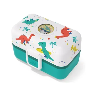 MONBENTO TRESOR Dětský svačinový box, zelená, velikost NS