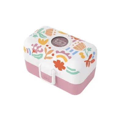 MONBENTO TRESOR Dětský svačinový box, růžová, velikost NS