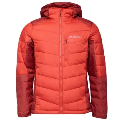 Columbia LABYRINTH LOOP II HOODED JACKET Pánská zimní bunda, červená, velikost S