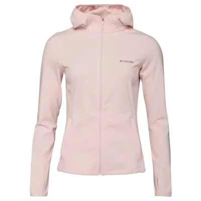 Columbia STAR VALLEY HOODED FULL ZIP Dámská fleecová mikina, růžová, velikost XS