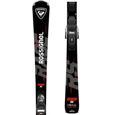 Rossignol ROSSI RS XPRESS + XPRESS 10 GW Sjezdové lyže, černá, velikost 149
