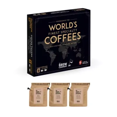 THE BREW COMPANY DÁRKOVÉ BALENÍ KÁVY  - WORLD FINEST 3 KS Prémiová sada kávy, , velikost UNI