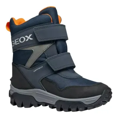 Geox HIMALAYA BOY ABX Chlapecká zimní obuv, tmavě modrá, velikost 35