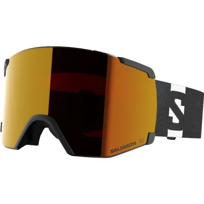 Salomon S/VIEW Unisex lyžařské brýle, černá, velikost UNI
