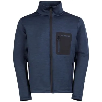 FUNDANGO REVOLUTION POWERSTRETCH JACKET Pánská fleecová mikina, tmavě modrá, velikost XXL