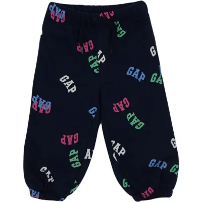 GAP BABY Dětské tepláky, černá, velikost 4Y