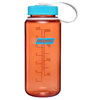 Nalgene Wide-Mouth 500 mL Sustain Flame w/Blue Atoll Velikost: OneSize