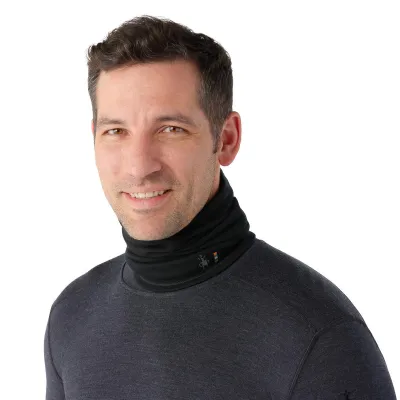 Unisex merino nákrčník SMARTWOOL Thermal Merino Long Neck Gaiter, Black velikost: OS (UNI)