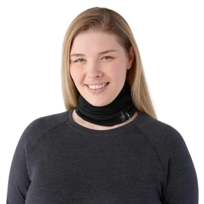 Unisex merino nákrčník SMARTWOOL Thermal Merino Reversible Neck Gaiter, Black velikost: OS (UNI)