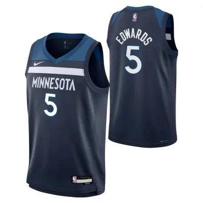 Dětský dres Minnesota Timberwolves NBA Anthony Edwards #5 Swingman Navy (YOUTH) Velikost: Dětské S (122 – 134)