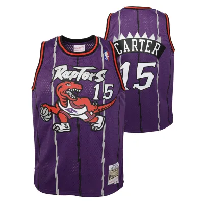 Dětský dres Toronto Raptors NBA Vince Carter #15 1998-99 Youth Swingman (YOUTH) Velikost: Dětské S (122 – 134)
