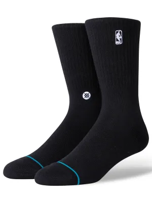 Pánské ponožky NBA NBA Logoman Crew - Černá Velikost: 38–42