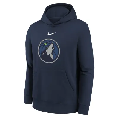 Dětská mikina Minnesota Timberwolves NBA Logo Club Hoodie Navy (YOUTH) Velikost: Dětské S (122 – 134)