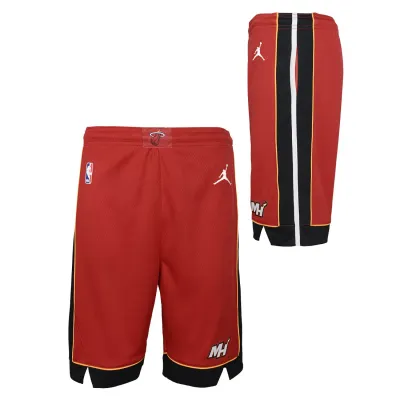 Dětské kraťasy Miami Heat NBA Jordan Swingman Shorts Červená (YOUTH) Velikost: Dětské S (122 – 134)