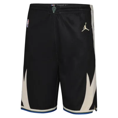 Dětské kraťasy Milwaukee Bucks NBA Jordan Swingman Shorts Černá (YOUTH) Velikost: Dětské S (122 – 134)