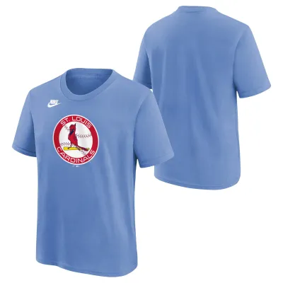 Dětské tričko St. Louis Cardinals MLB Cooperstown Logo T-Shirt Modrá (YOUTH) Velikost: Dětské M (136 – 152)