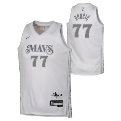 Dětský dres Dallas Mavericks NBA Luka Doncic #77 2024-25 City Edition Swingman (YOUTH) Velikost: Dětské L (158 – 164)