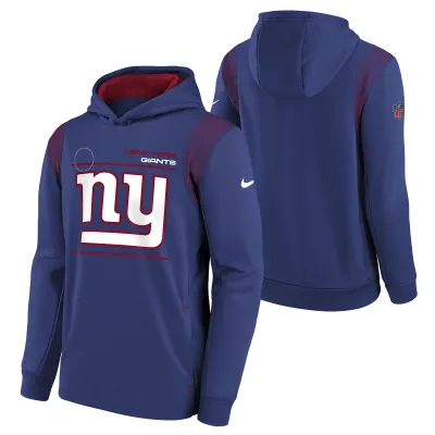 Dětská mikina New York Giants NFL 2021 Sideline Therma Hoodie (YOUTH) Velikost: Dětské L (158 – 164)