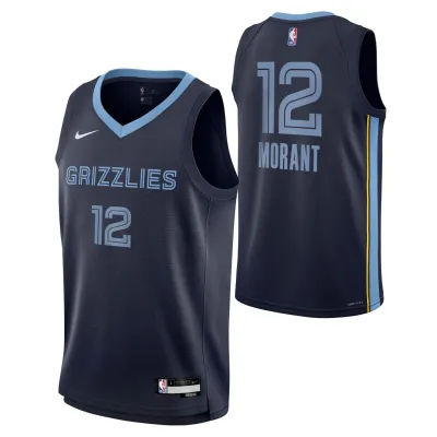 Dětský dres Memphis Grizzlies NBA Ja Morant #12 Swingman Navy (YOUTH) Velikost: Dětské S (122 – 134)
