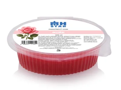 Simple use beauty parafínový zábal růže 500 g