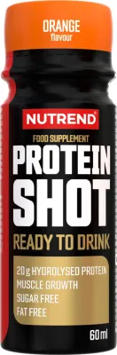 NUTREND Protein Shot, 1x 60 ml pomeranč