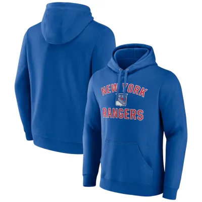 Pánská mikina New York Rangers NHL Victory Arch Pullover Hoodie Velikost: XL
