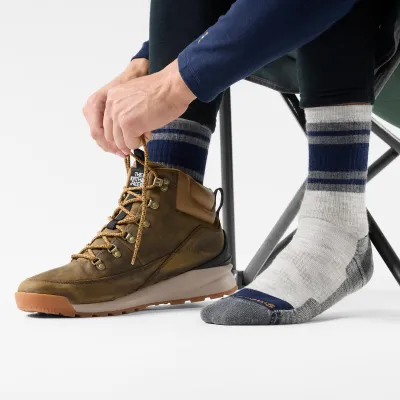 Unisex merino ponožky SMARTWOOL Hike Full Cushion Lolo Trail Crew Socks, Ash velikost: 38-41 (M)