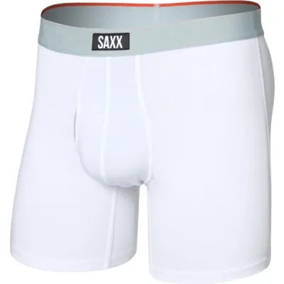 SAXX VIBE EXTRA Pánské boxerky, bílá, velikost L