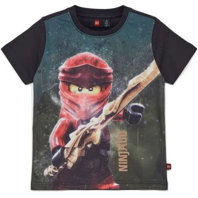 LEGO&reg; kidswear LWTANO 106 Chlapecké tričko, černá, velikost 146