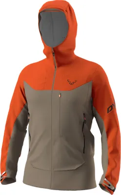 Bunda Dynafit Radical Softshell alabama 25/26 Barva: khaki / oranžová, Velikost: L