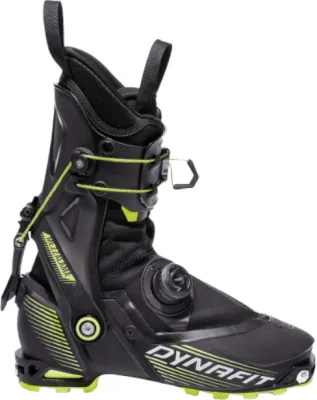 Skialpové boty Dynafit Mezzalama black out/fluo yellow 26/27 Barva: černá / žlutá, Velikost - Mondo: 22,5